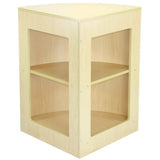 Retail Shop Corner Counter CM60 - Maple