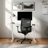 Electric Standing Desk With Drawer - 120cm x 60cm