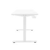 Electric Standing Desk With Drawer - 140cm x 60cm