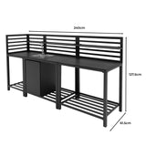 Aluminium Outdoor 3pc Kitchen Set