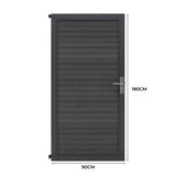 Composite Panel Gate - Grey