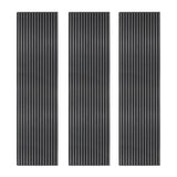 Acoustic Slat Wall Panels x 3 – Anthracite Grey