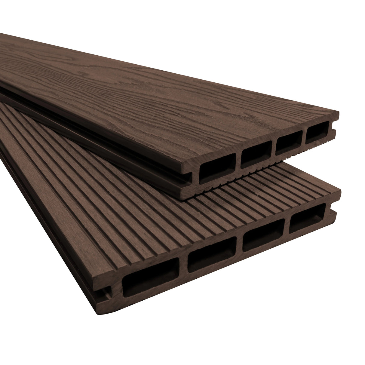 Composite Decking Boards x 5 – Brown