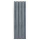 WPC Slatted Wall Cladding x 4 Panels – Grey