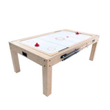 7-In-1 Games Table & Storage Benches x 2 - Oak