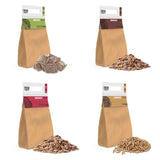 BBQ Smoking Wood Chunks, Pellets & Chips x 500 Packs