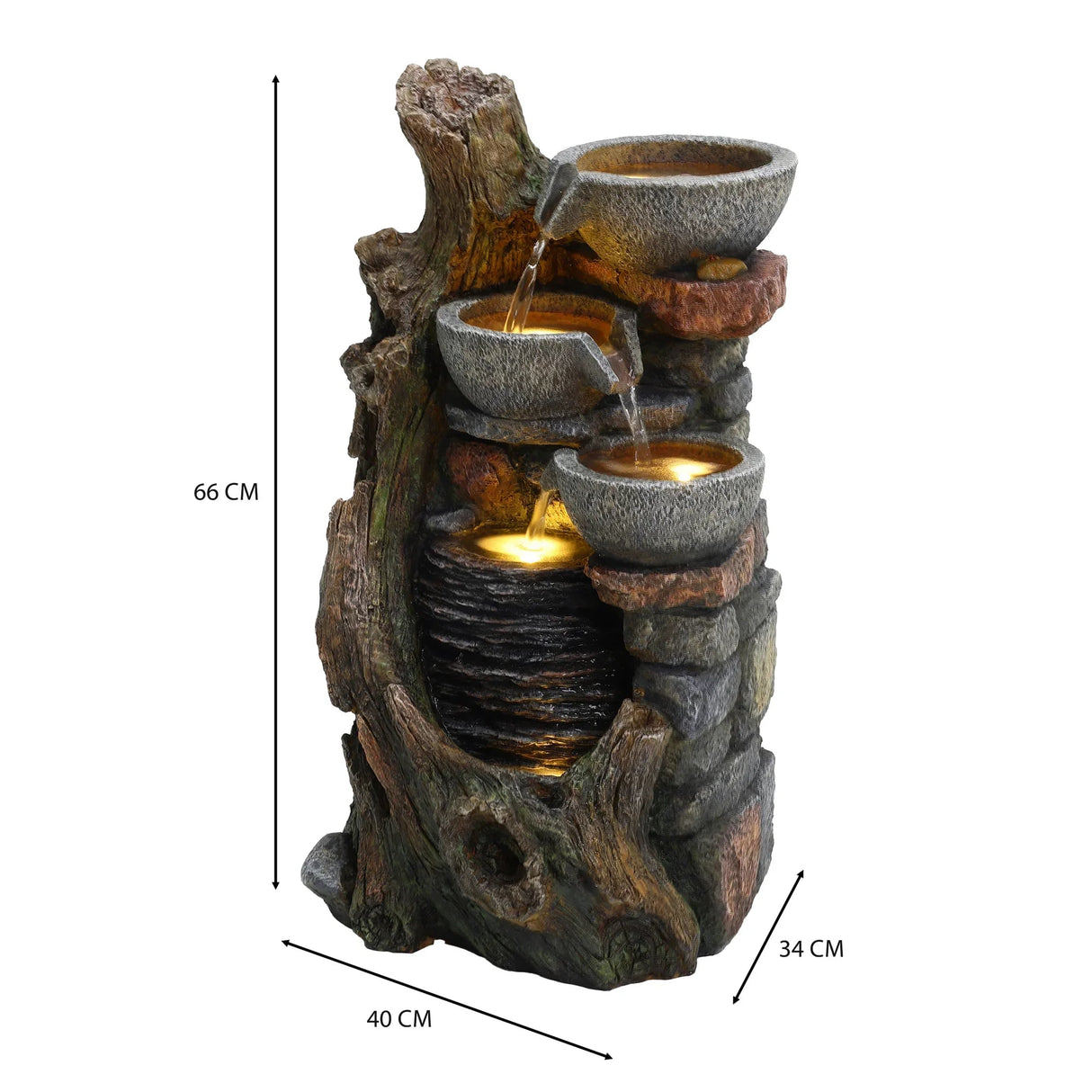Electric Water Feature - Rustic Brook