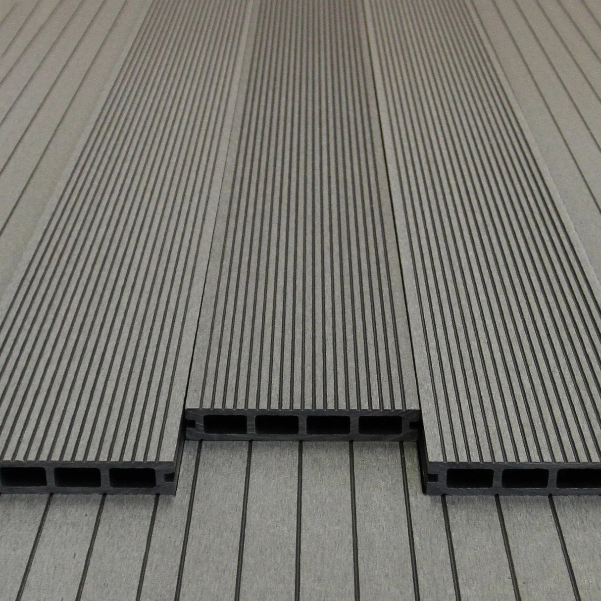Composite Decking Boards x 7 – Castle Grey