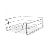 3 x KuKoo Kitchen Pull Out Storage Baskets – 400mm Wide Cabinet
