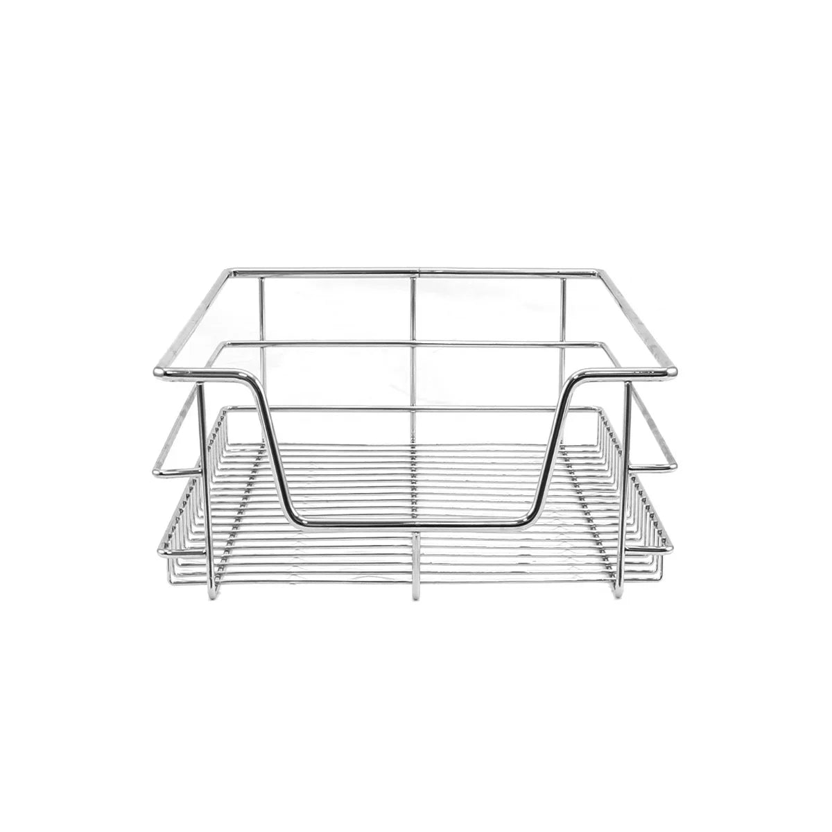 2 x KuKoo Kitchen Pull Out Storage Baskets – 400mm Wide Cabinet
