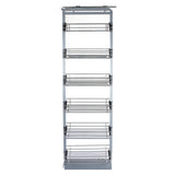 KuKoo Pull Out Soft Close Kitchen Larder – 46cm D x 170-195cm H