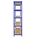 2 x T-RAX Blue Metal Racking Units 75cm x 150cm x 30cm