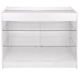 Capricorn Brilliant White Shop Counter & Retail Display Set