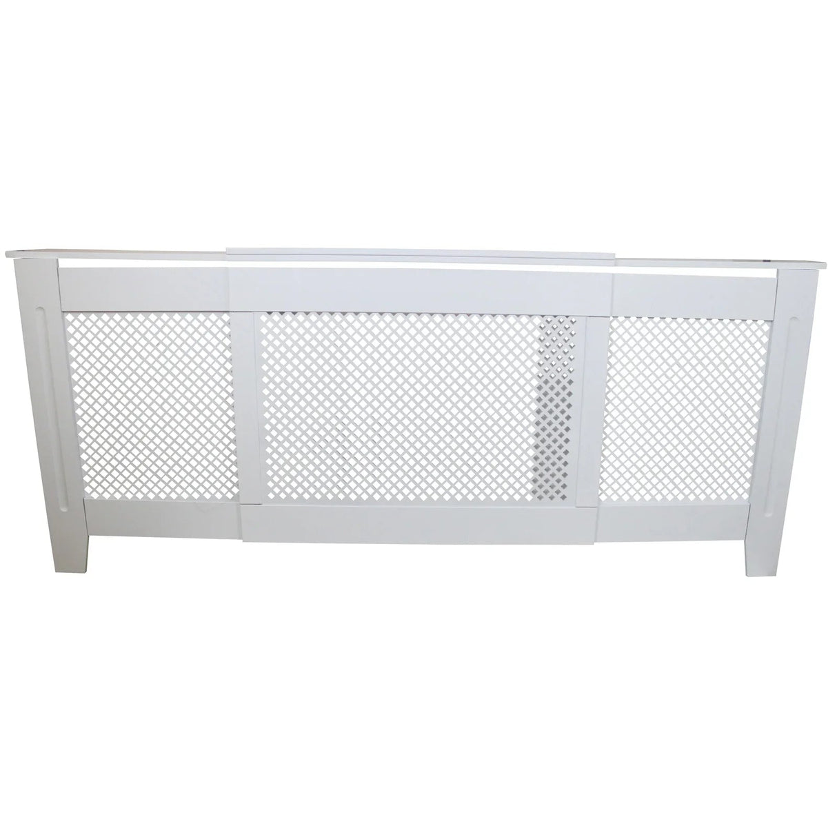 Adjustable Radiator Cover MDF White 1400mm - 1920mm