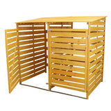 Double Wheelie Bin Storage