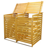 Double Wheelie Bin Storage