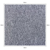 40 x Carpet Tiles 10m2 / Platinum Grey