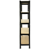 5 x T-RAX Black Metal Racking Units 75cm x 150cm x 30cm