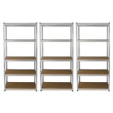 3 x E-Rax Galvanised Racking Units