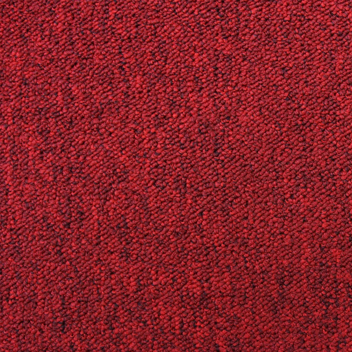 40 x Carpet Tiles 10m2 / Scarlet Red & Charcoal Black