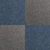 40 x Carpet Tiles 10m2 / Storm Blue & Anthracite