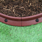 Flexible Lawn Edging Terracotta 1.2m x 4