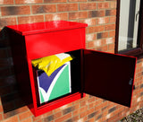 Red Parcel Post Box