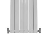 Designer Flat Panel Radiators Gloss White 1600mm x 420mm