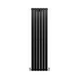Designer Flat Panel Radiators Matt Black 1600mm x 420mm