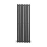 Designer Flat Panel Radiators Anthracite Grey 1600mm x 560mm