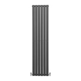 Designer Flat Panel Radiators Anthracite Grey 1800mm x 420mm