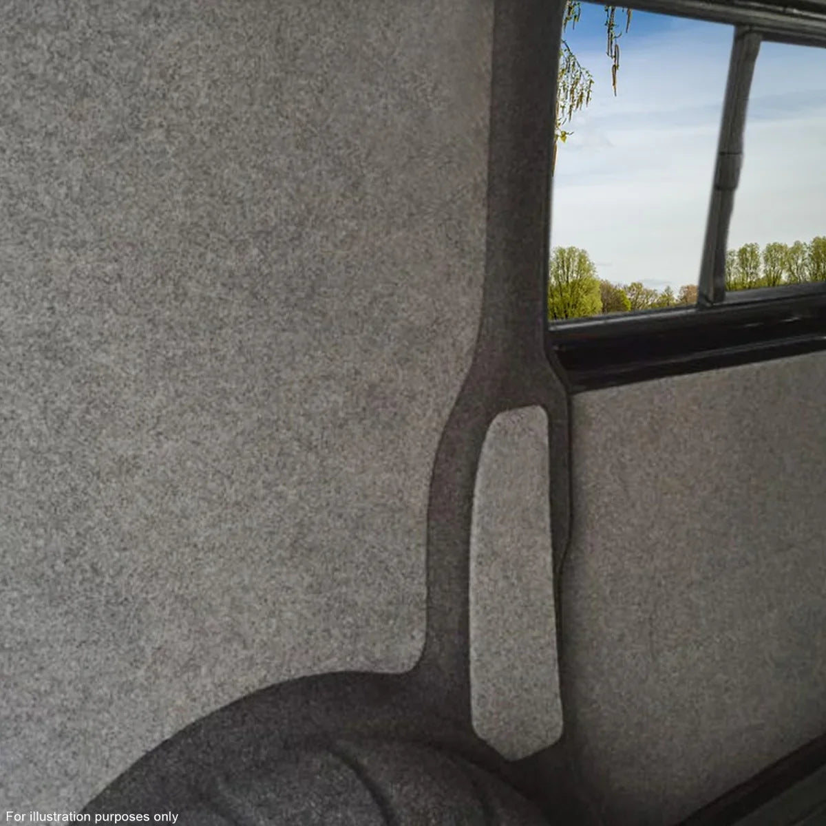 Van Carpet Lining Black