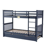 Flair Zoom Detachable Bunk Bed with Trundle Grey