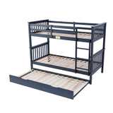 Flair Zoom Detachable Bunk Bed with Trundle Grey