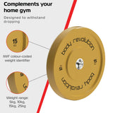 Body Revolution 100kg Bundle Olympic Coloured Bumper Plates