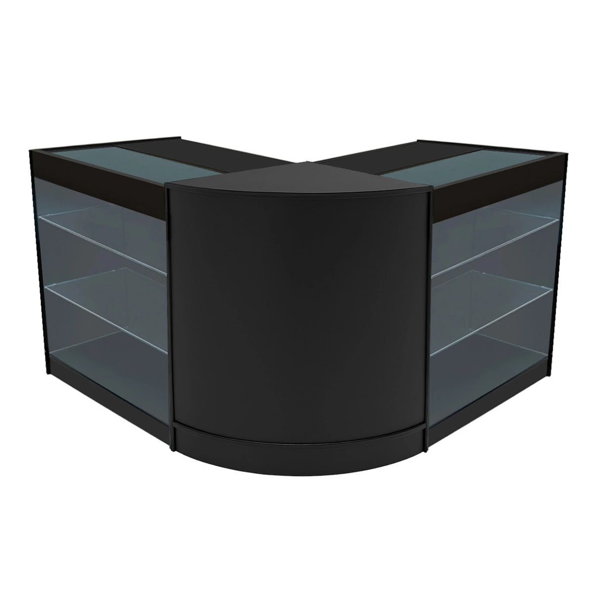 Helios LED Shop Counter Set CM60 & 2 x K900 - Black
