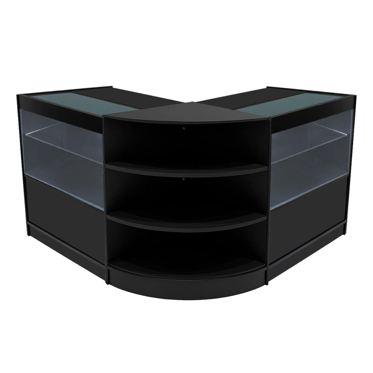 Andromeda LED Shop Counter Set LM60 & 2 x C900 - Black