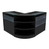 Harmonia LED Shop Counter Set B900, C900 & LM60 - Black