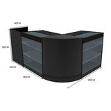 Aries LED Shop Counter Set CM60, TB60 & 2 x K900 - Black