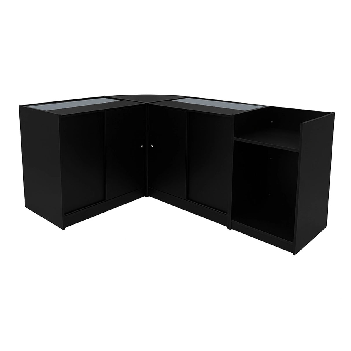Eclipse LED Shop Counter Set LM60, TB60 & 2 x C900 - Black