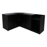 Europa LED Shop Counter Set B900, C900, TB60 & LM60 - Black