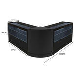 Selene LED Shop Counter Set CM60 & 2 x C1200 - Black
