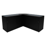 Triton LED Shop Counter Set K1200, B1200 & CM60 - Black