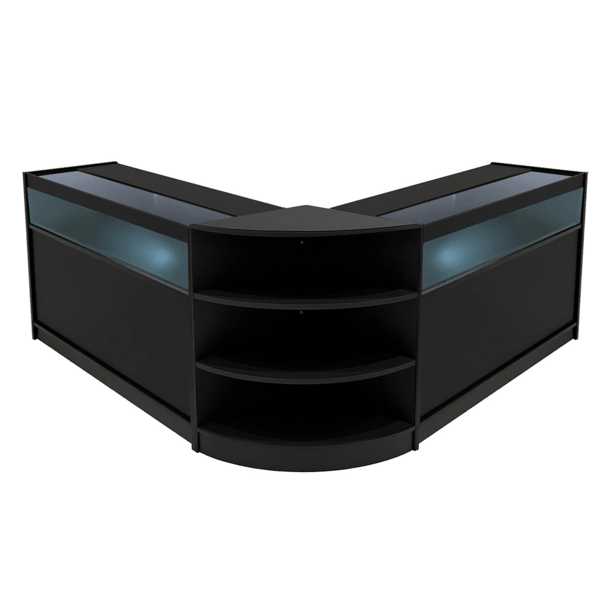Theseus LED Shop Counter Set LM60 & 2 x B1200 - Black