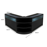 Theseus LED Shop Counter Set LM60 & 2 x B1200 - Black
