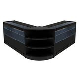 Andromeda LED Shop Counter Set LM60 & 2 x C1200 - Black