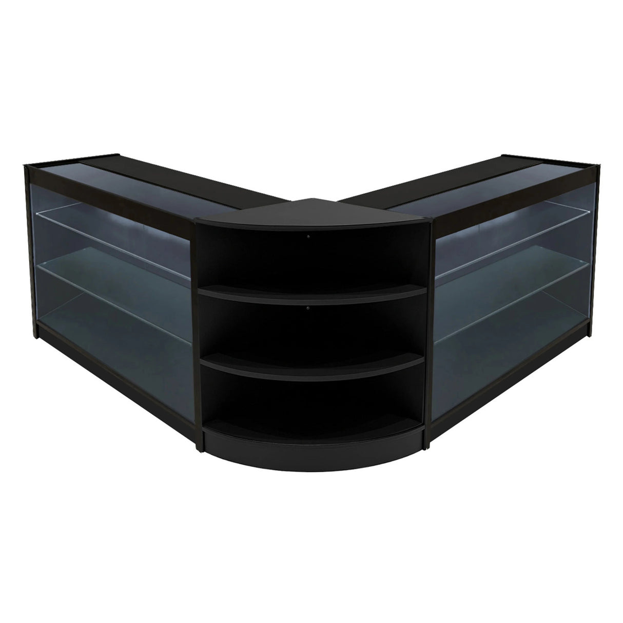 Apollo LED Shop Counter Set LM60 & 2 x K1200 - Black