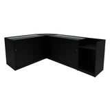 Gravity LED Shop Counter Set B1200, C1200, TB60 &  & CM60 - Black