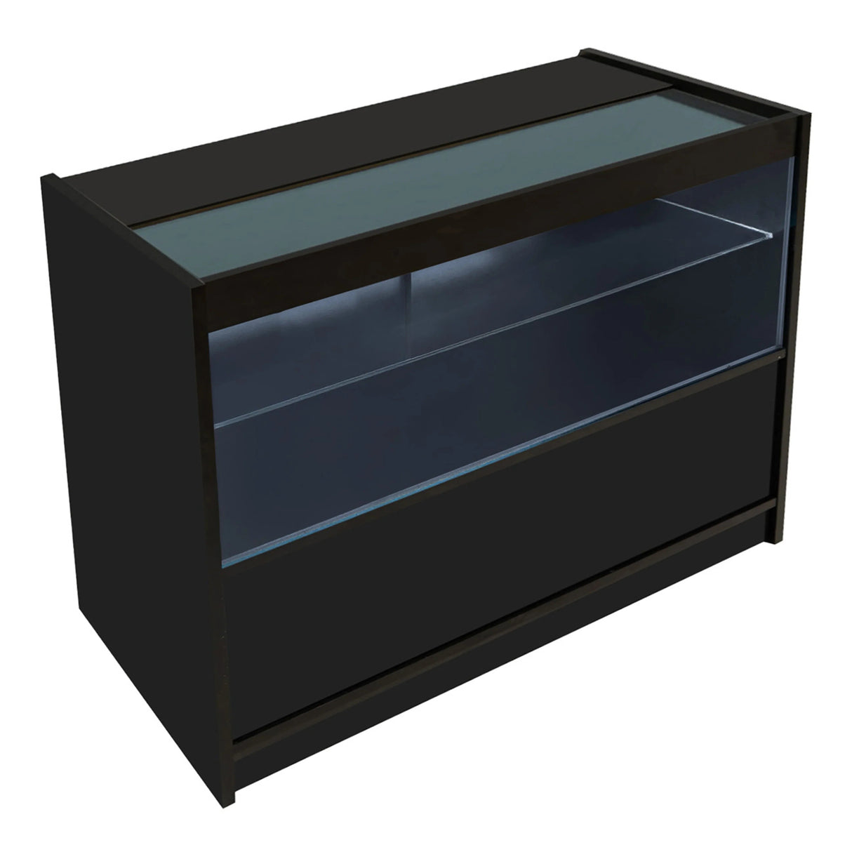 Gravity LED Shop Counter Set B1200, C1200, TB60 &  & CM60 - Black
