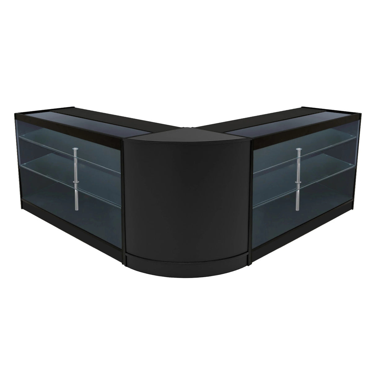 Helios LED Shop Counter Set CM60 & 2 x K1500 - Black
